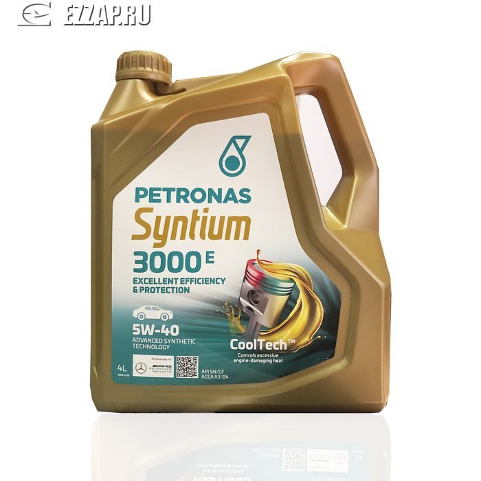 70134K1YEU PETRONAS 70134K1YEU/18054019 PETRONAS Syntium 3000 E 5W-40, синтетика, 4л
