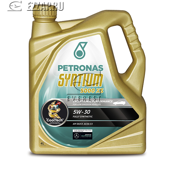 70130K1YEU PETRONAS 70130K1YEU/18144019 Моторное масло синтетическое PETRONAS Syntium 5000 XS 5W-30, 4л