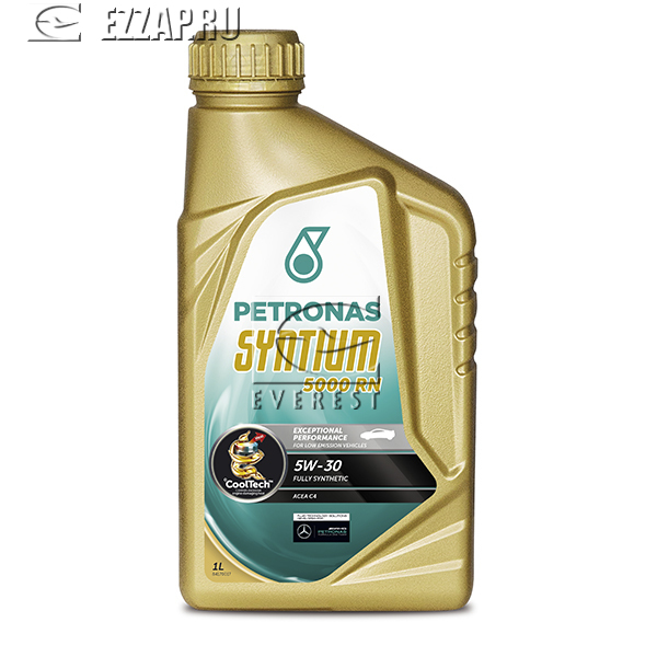 70543E18EU PETRONAS 70543E18EU/18321619 Моторное масло синтетическое PETRONAS Syntium 5000 RN 5W-30, 1л