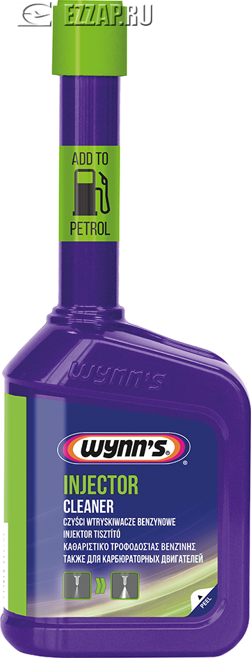 W55972 WYNNS Присадка для очистки инжекторов бензиновых двигателей Wynns Injector Cleaner Petrol, 325 мл