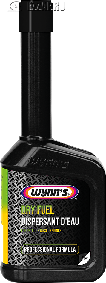 W71851 WYNNS Присадка к топливу для поглощения водного конденсата и предотвращения коррозии Wynns Dry Fuel, 325 мл.